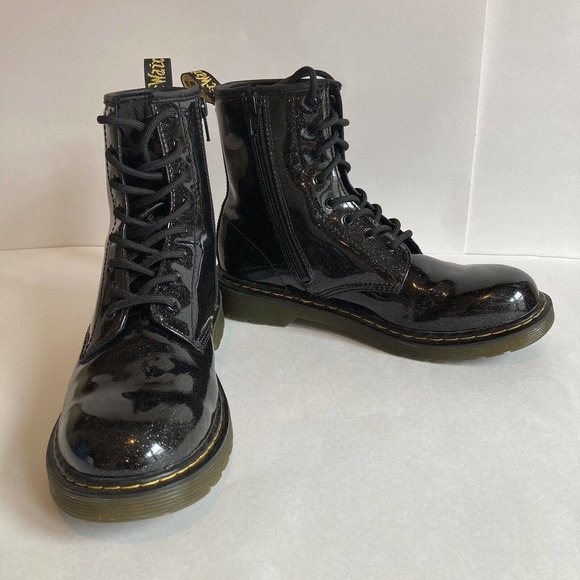 Dr. Martens Shoes Doc Martens 46 Glitter Y Combat Boots Womens 6